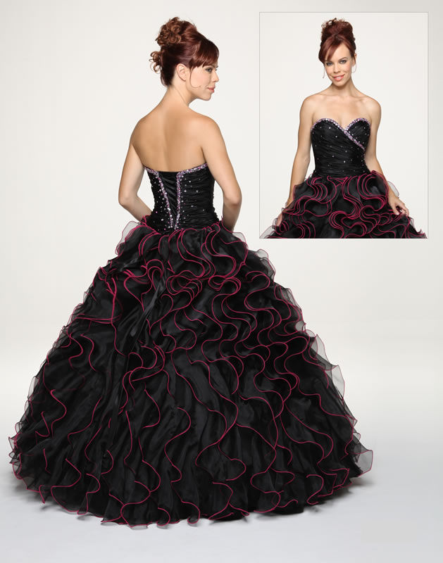 corset back gown